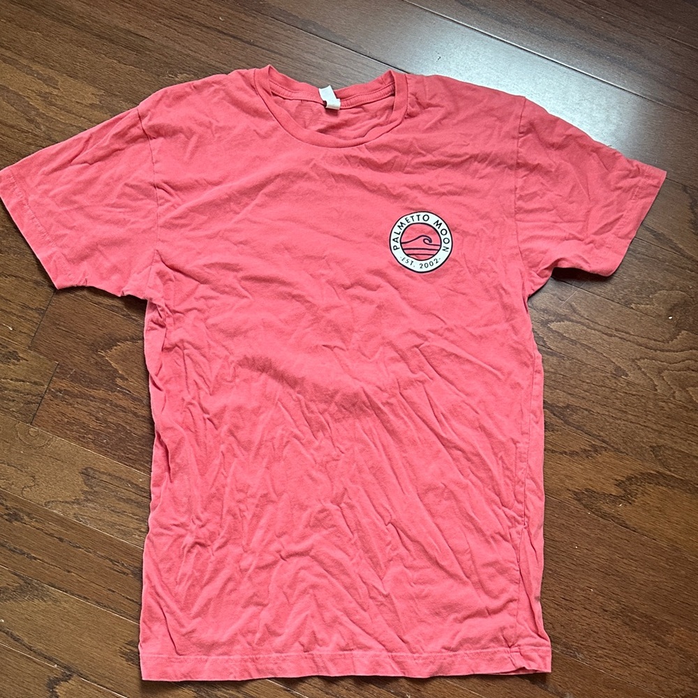 Vibrant Coral Short Sleeve Tee